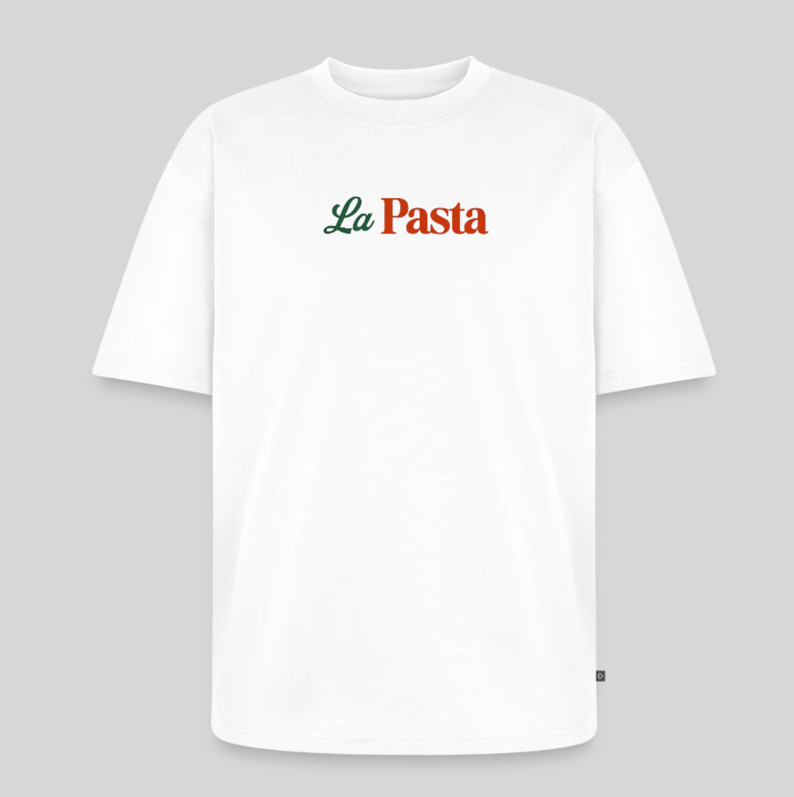 la Pasta Unisex Oversized Organic T-Shirt