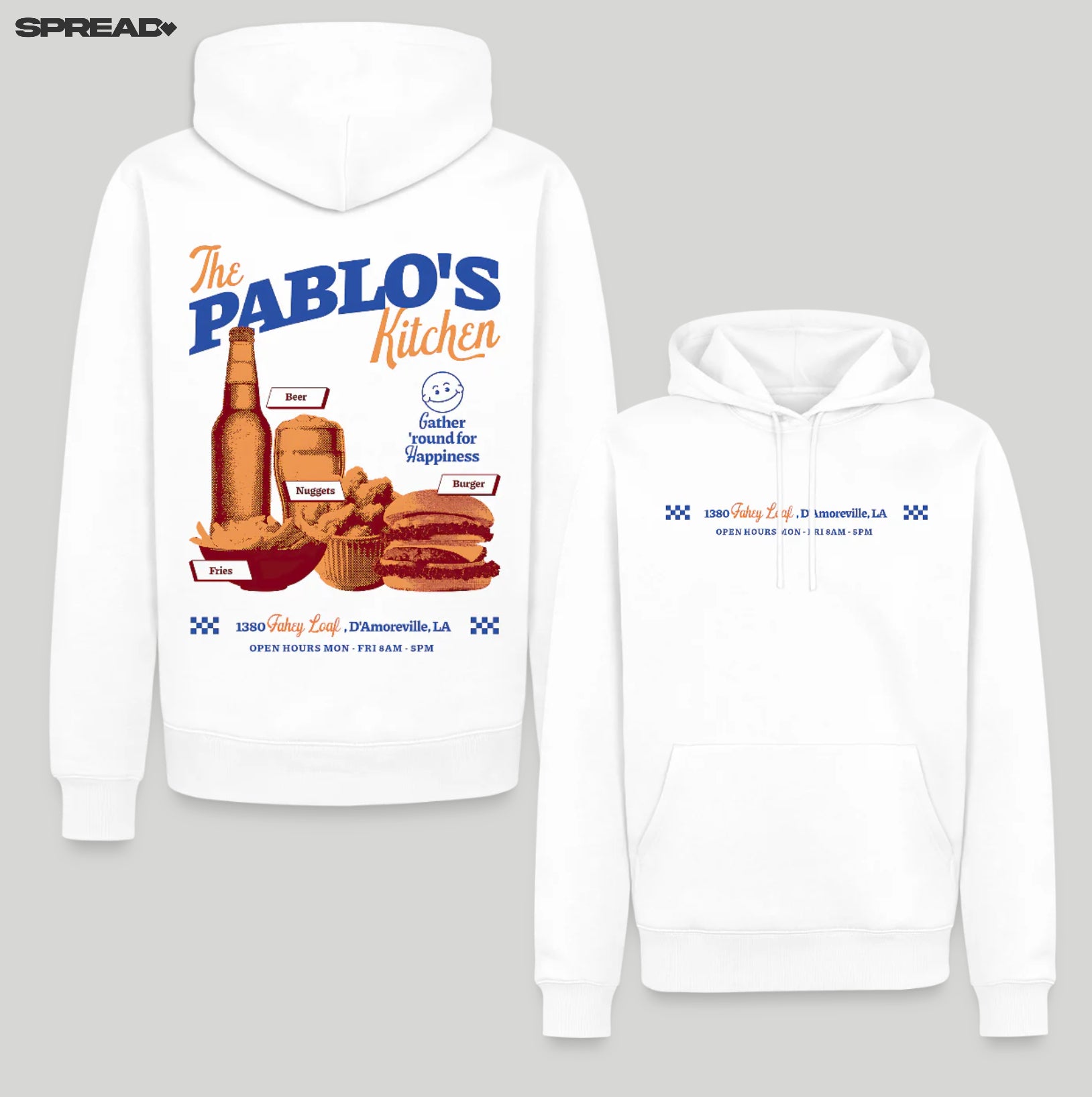 Pablos Kitchen Unisex Premium Hoodie