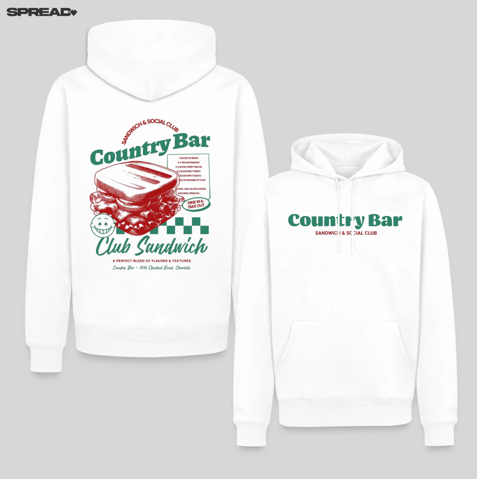 Country Bar Unisex Premium Hoodie