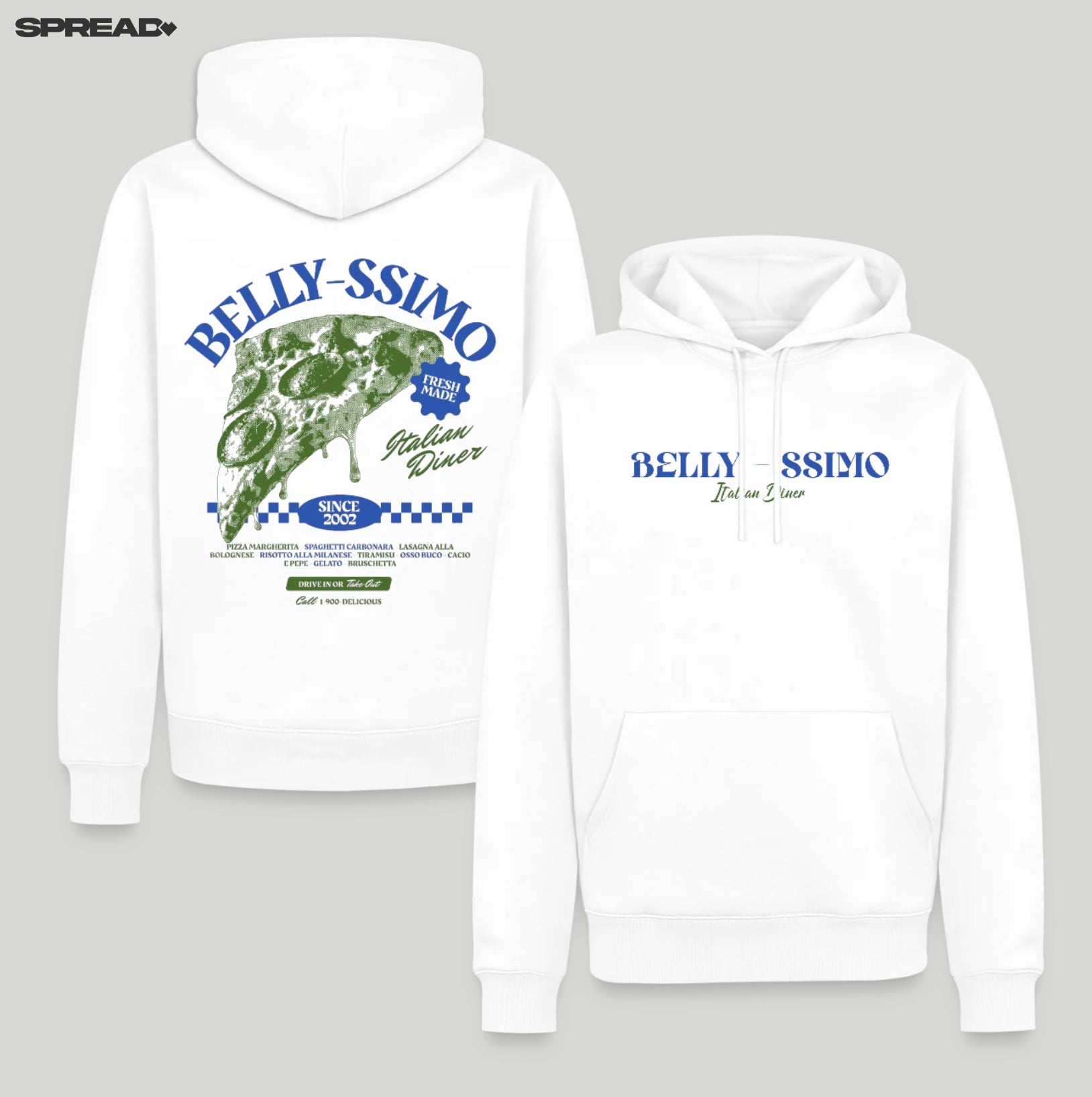 Belly ssimo Premium Hoodie
