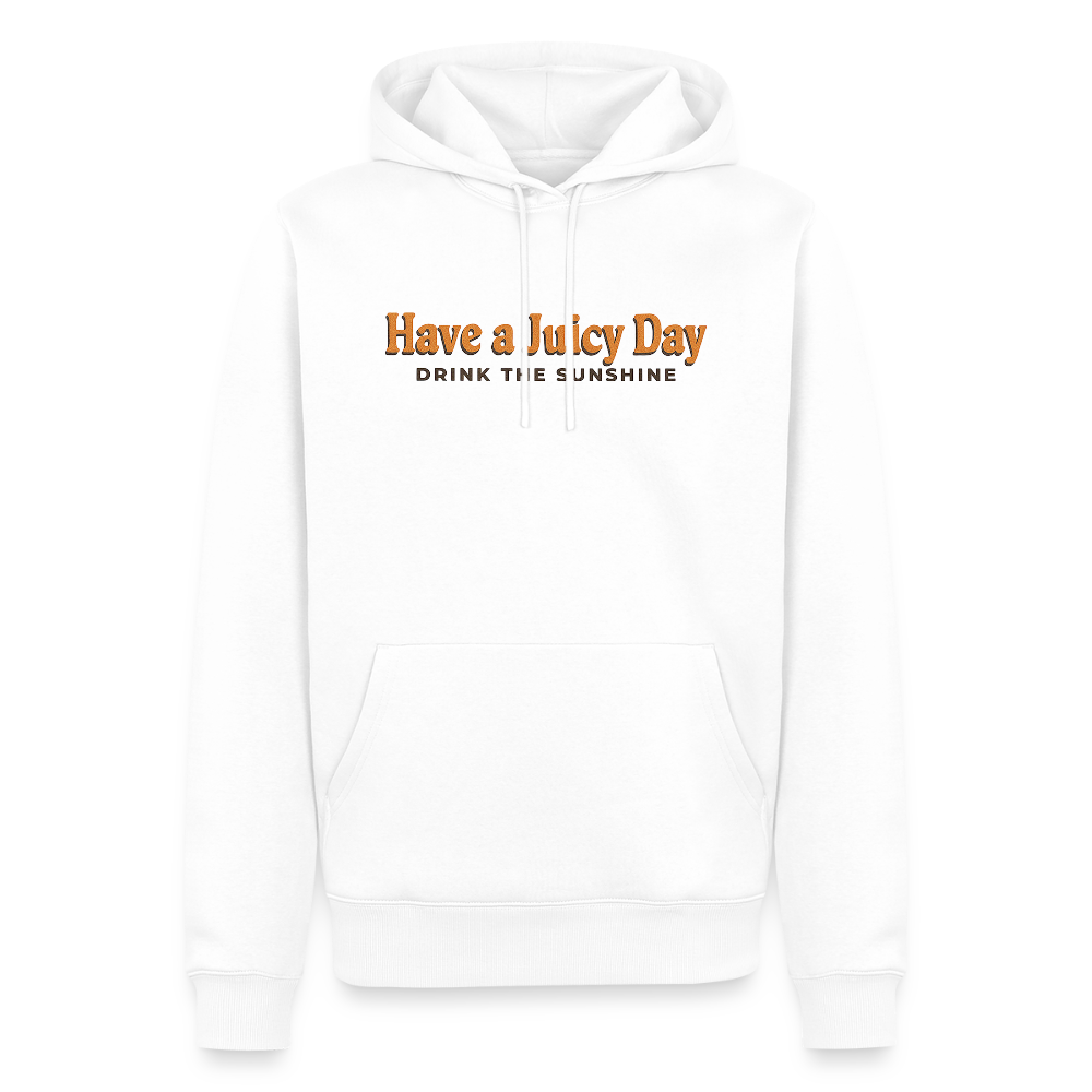 Juicy Day Unisex Premium Hoodie - Weiß