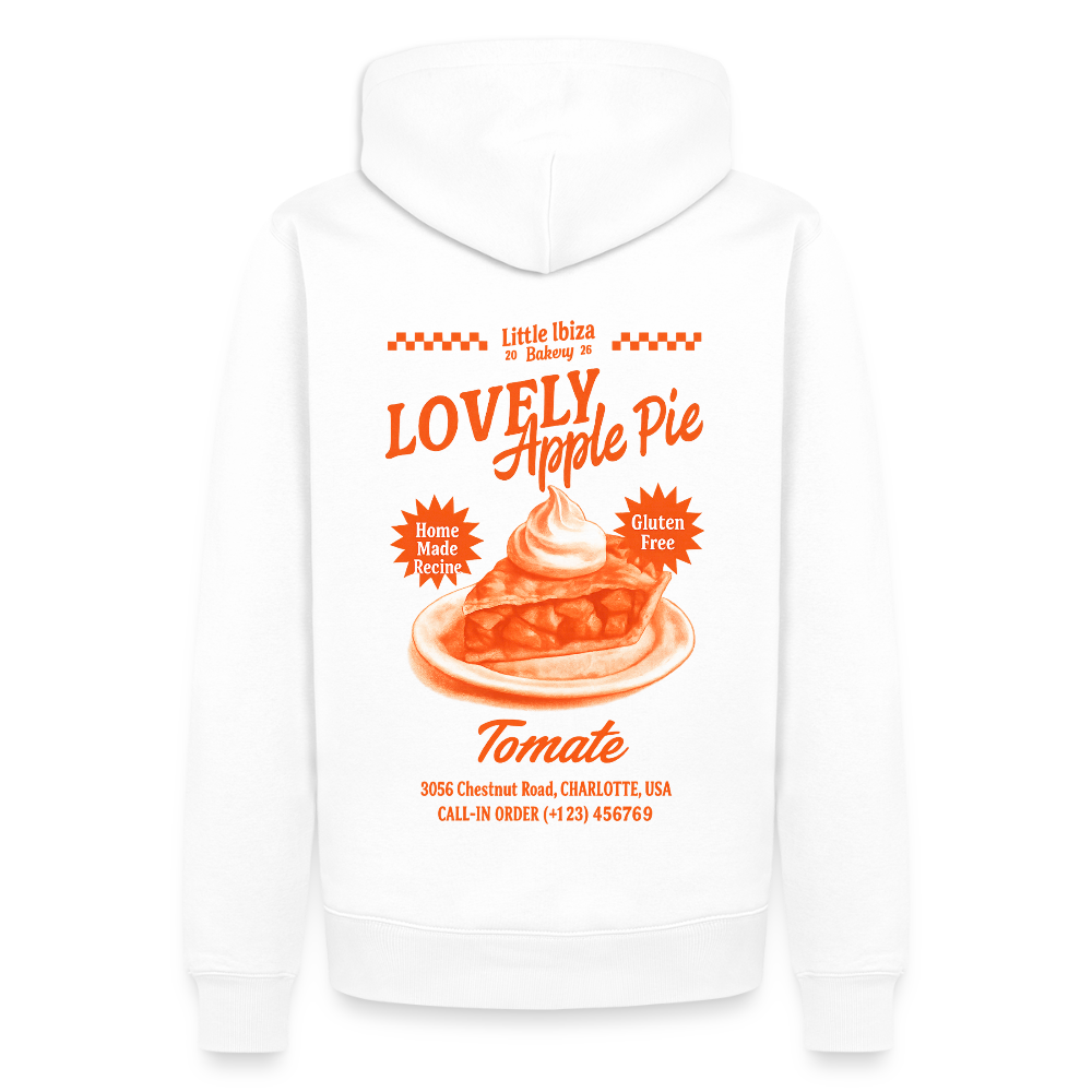Tomate Unisex Premium Hoodie - Weiß