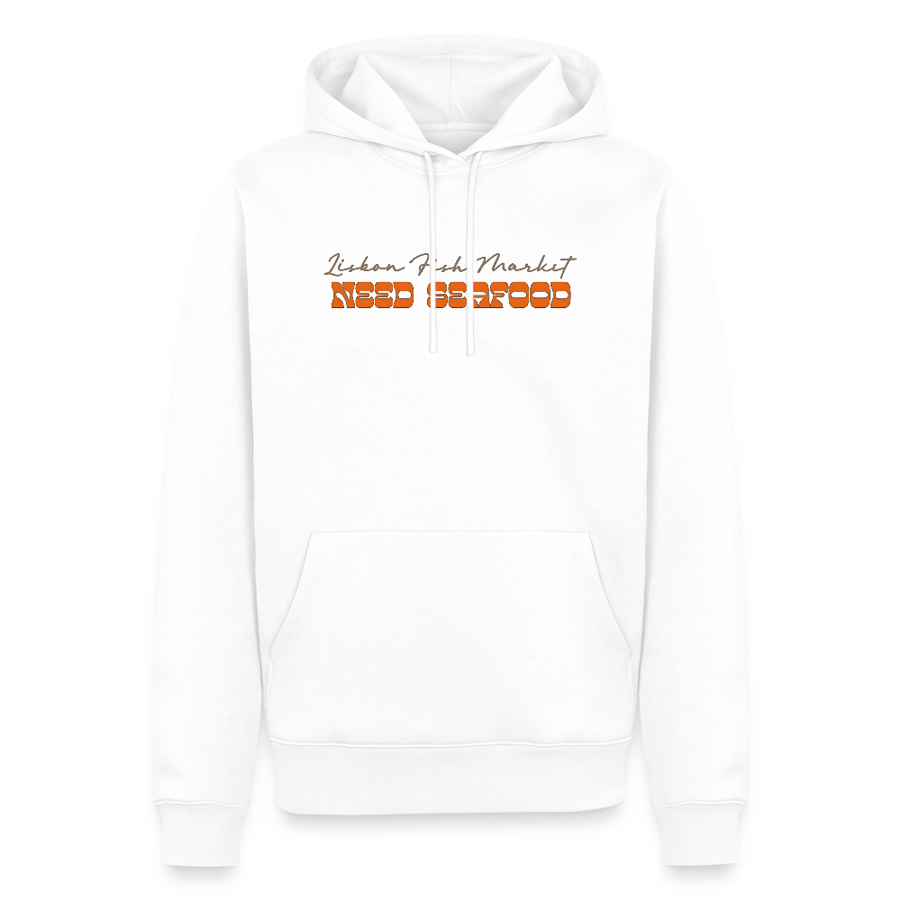 Seafood Unisex Premium Hoodie - Weiß