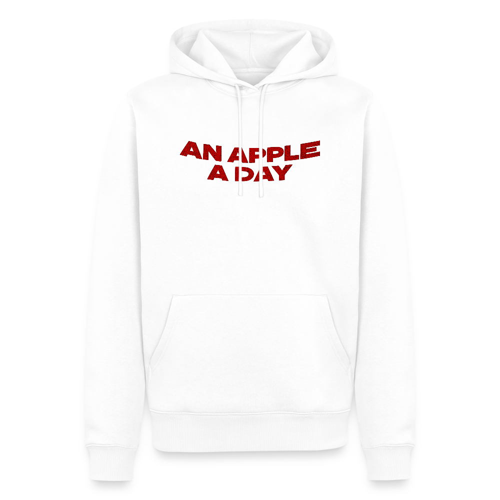 An Apple Unisex Premium Hoodie - Weiß