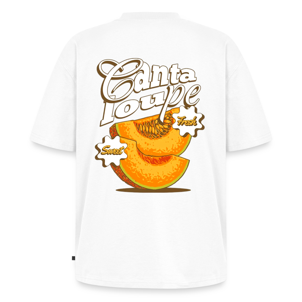 Canta Loupe  Unisex Oversized Organic T-Shirt - white