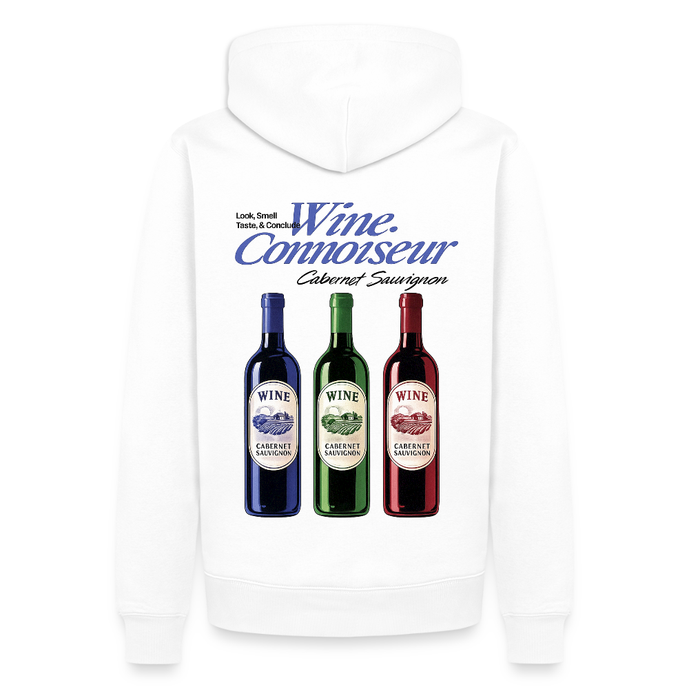 Cabernet Sauvignon Unisex Premium Hoodie - Weiß