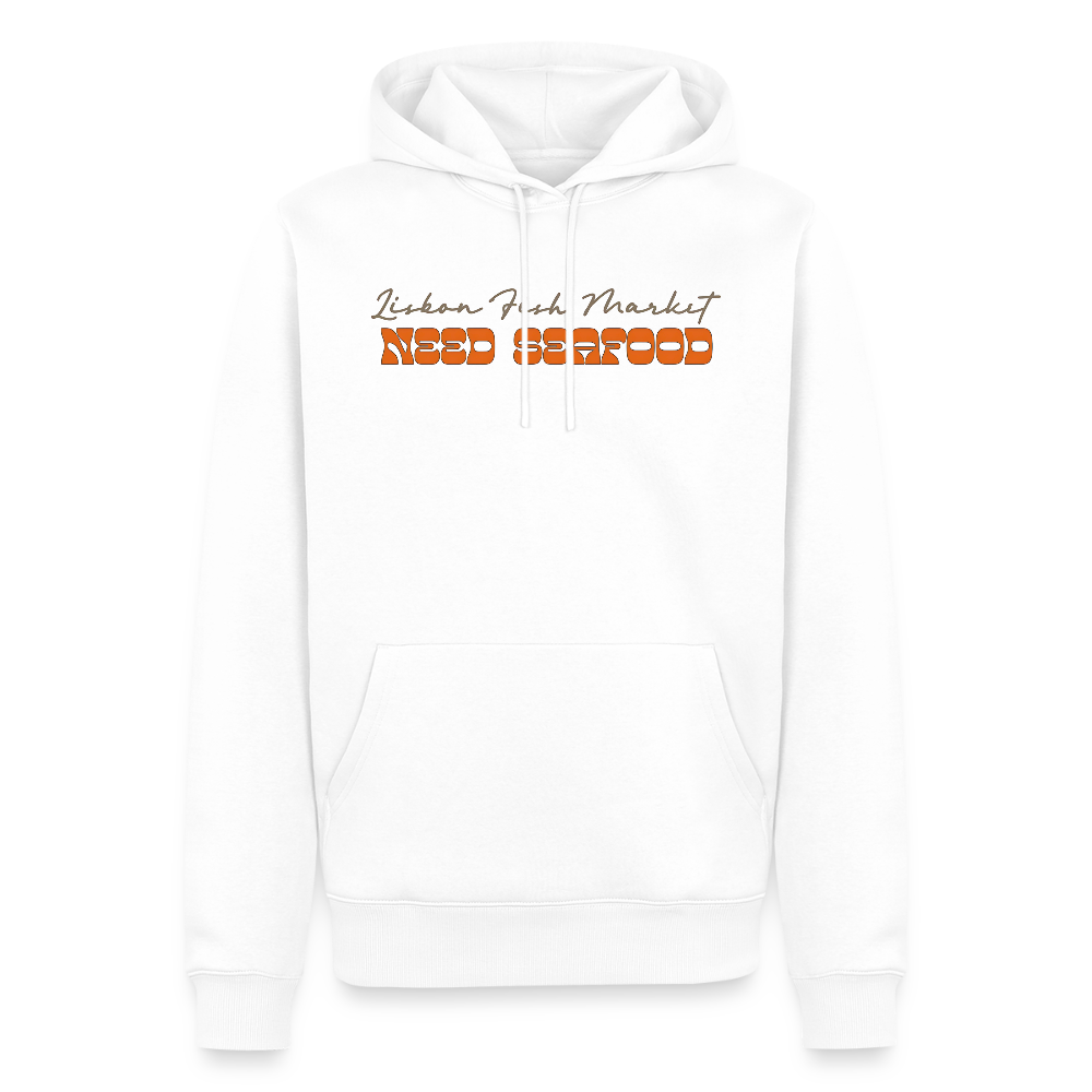 Seafood Unisex Premium Hoodie - Weiß