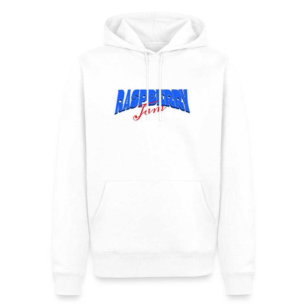 Rasberry Unisex Premium Hoodie - Weiß