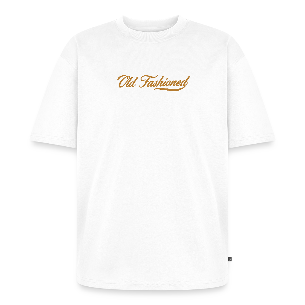 Moonlight Unisex Oversized Organic T-Shirt - white