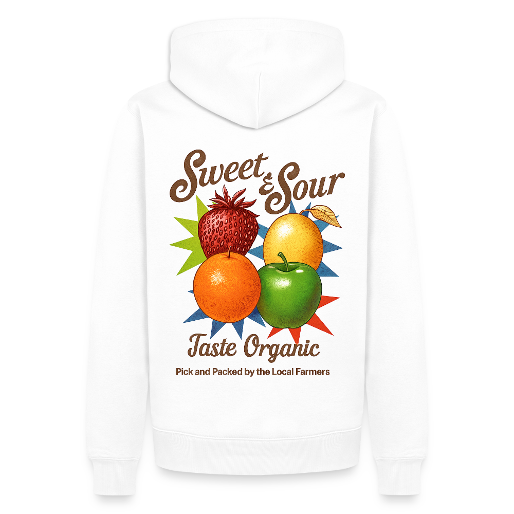 Swet & Sour Unisex Premium Hoodie - Weiß