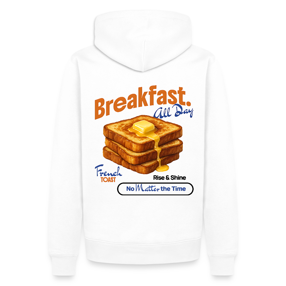 Frensh Toast Unisex Premium Hoodie - Weiß