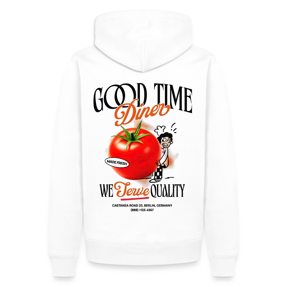 Good Time Unisex Premium Hoodie - Weiß