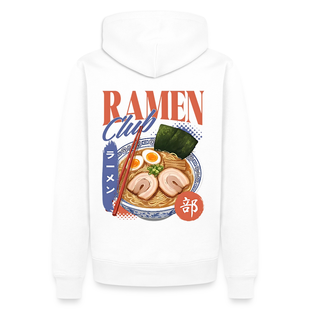 Ramen Club Unisex Premium Hoodie - Weiß