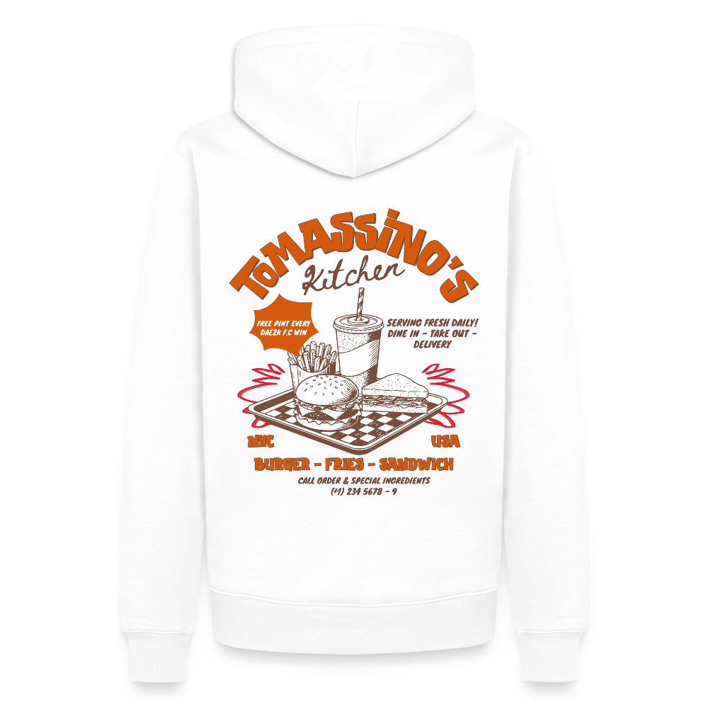 Tomassions Unisex Premium Hoodie - Weiß