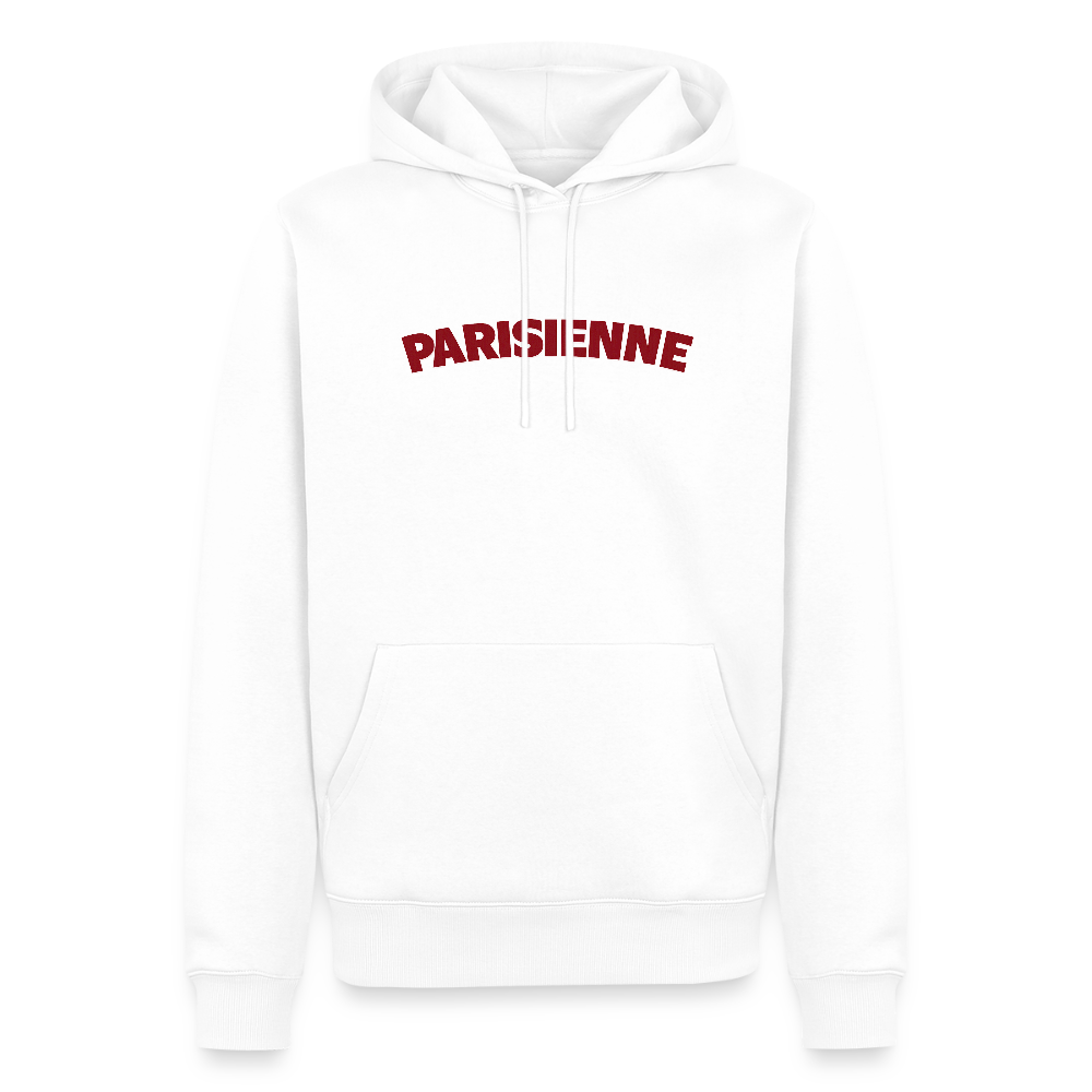 Parisienne Unisex Premium Hoodie - Weiß