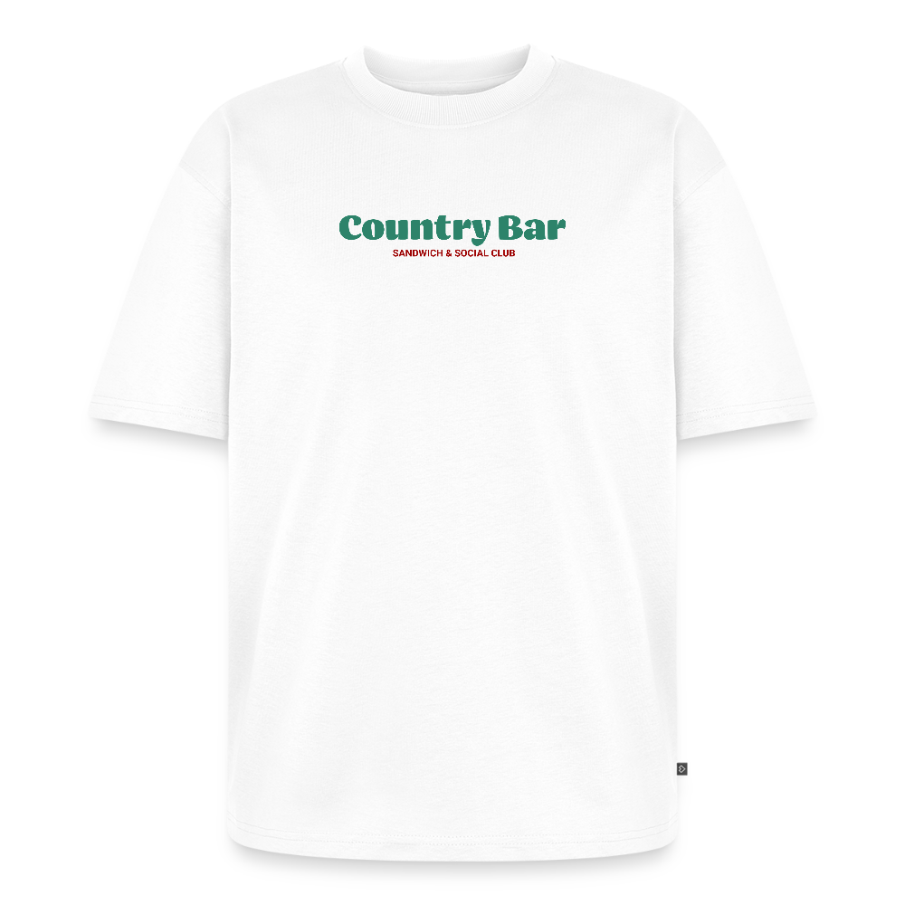 Unisex Oversized Organic T-Shirt - white