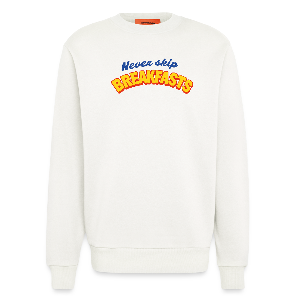 An Apple Unisex Oversized Organic T-Shirt - OFF WHITE