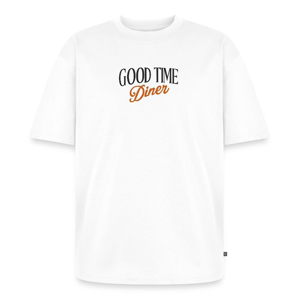Good Time Unisex Oversized Organic T-Shirt - white