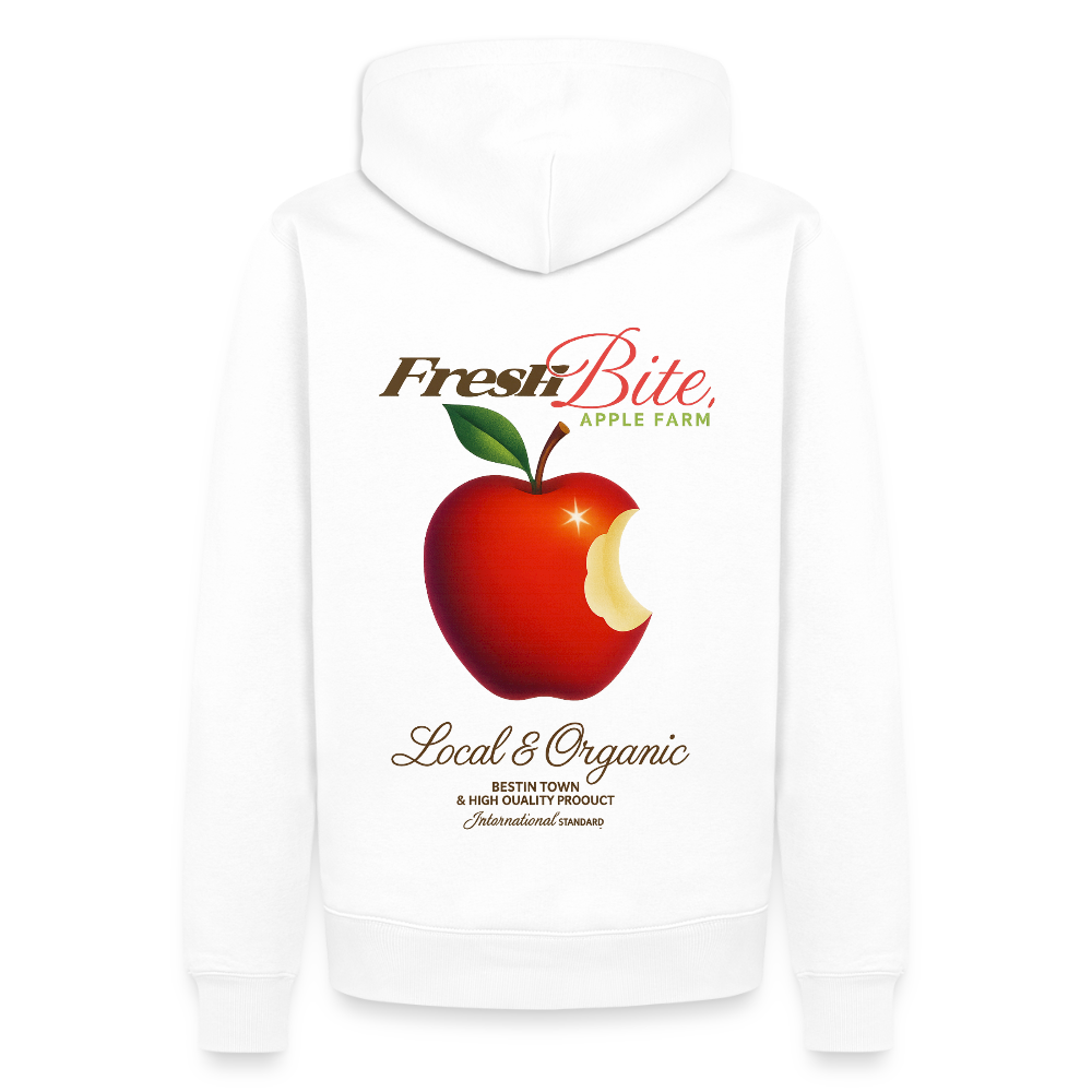 Fresh Bite Unisex Premium Hoodie - Weiß
