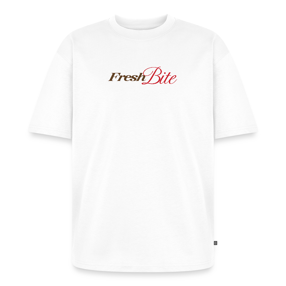 Fresh Unisex Oversized Organic T-Shirt - white