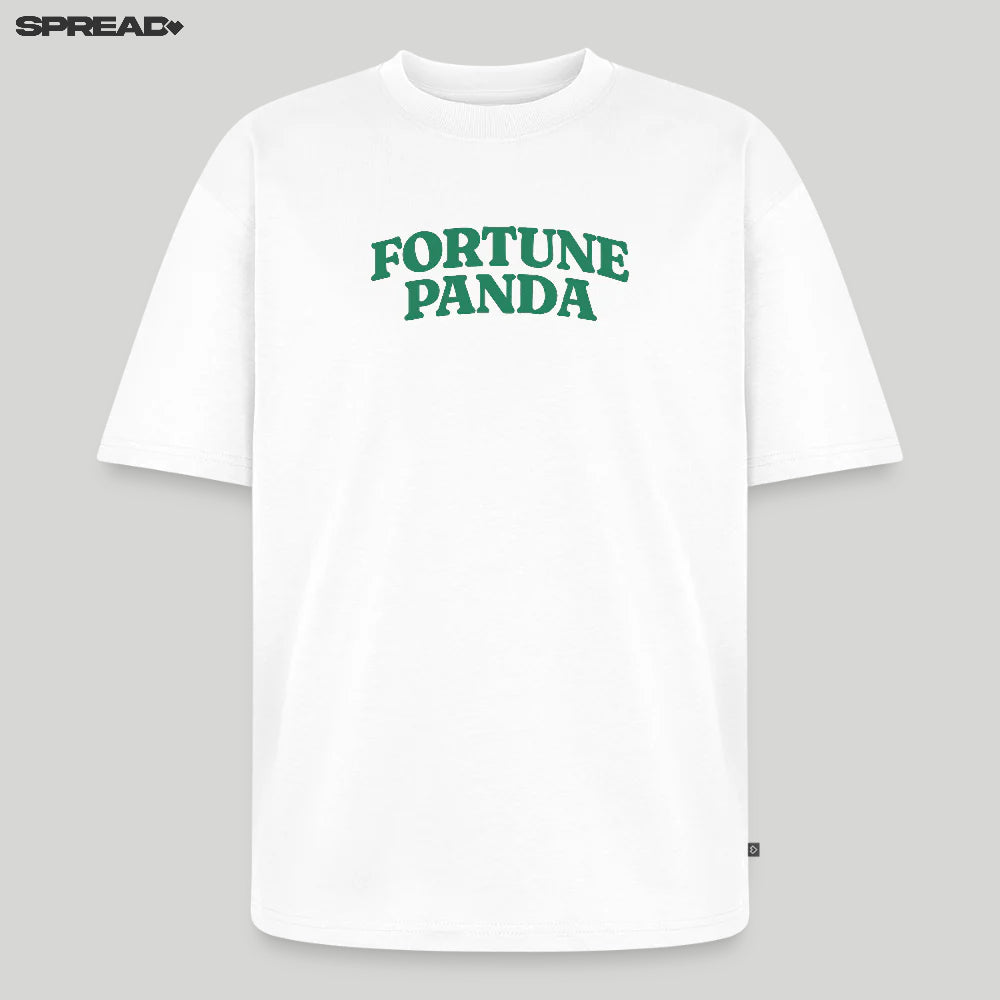 Fortune Panda Unisex Oversized Organic T-Shirt