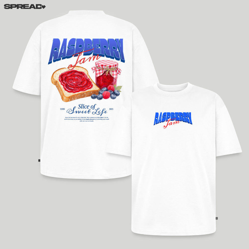 An Apple Unisex Oversized Organic T-Shirt